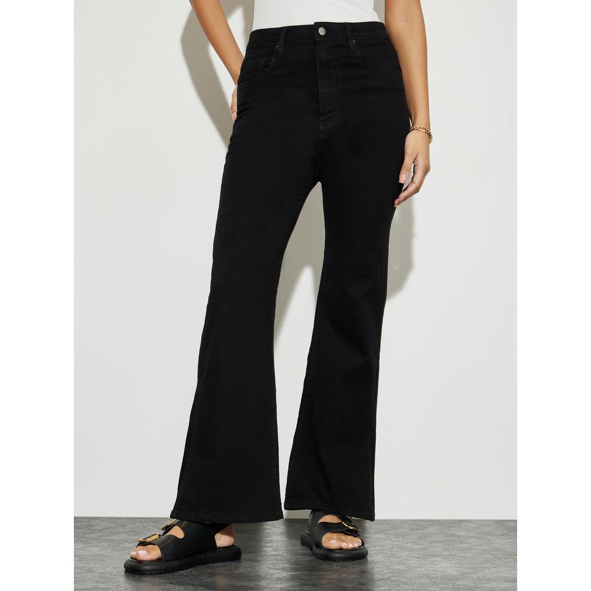 Styli High Rise Side Slit Flared Jeans-women-clothing-bottoms-jeans-image-2