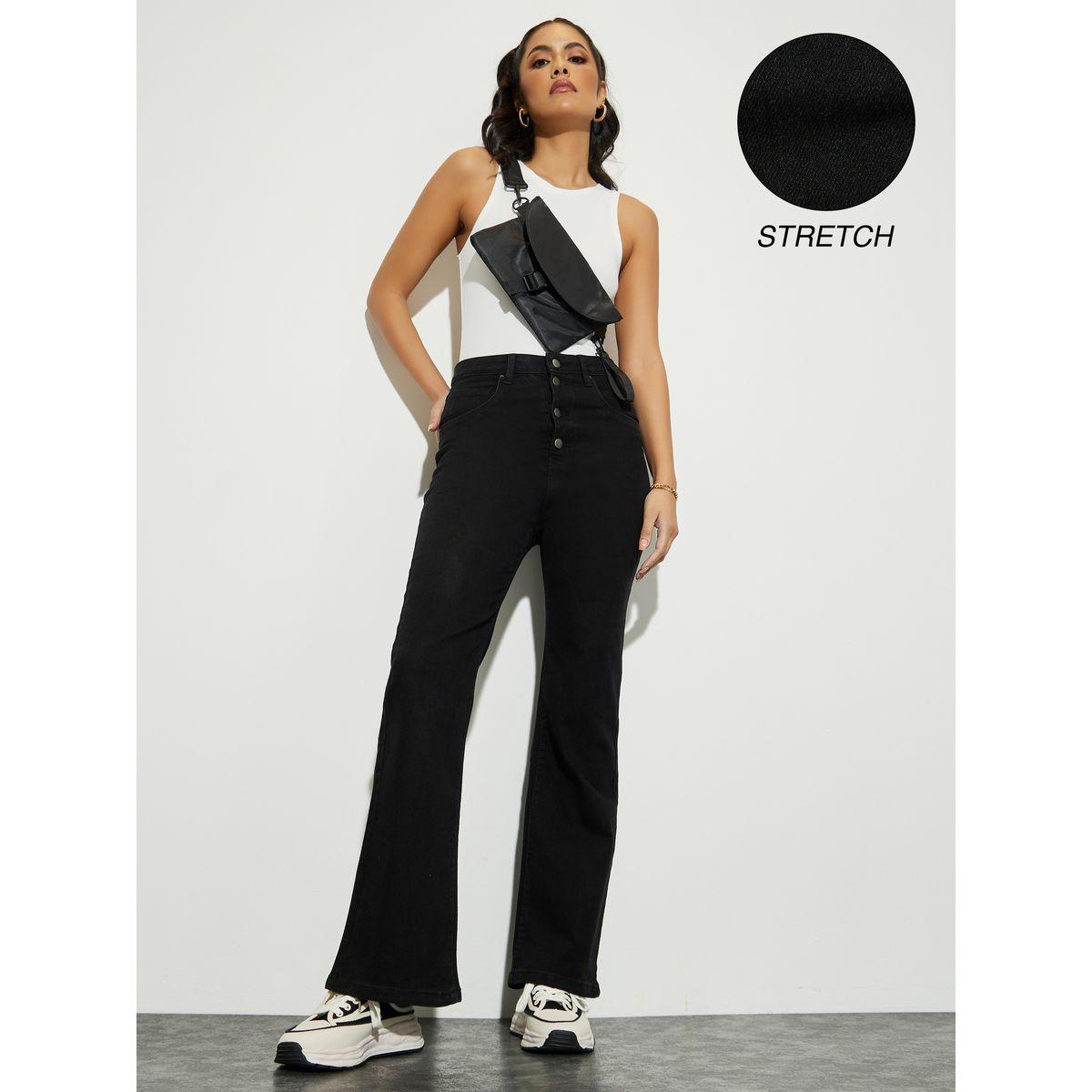 Styli High Rise Stretch Flared Fit Jeans-women-clothing-bottoms-jeans-image-1
