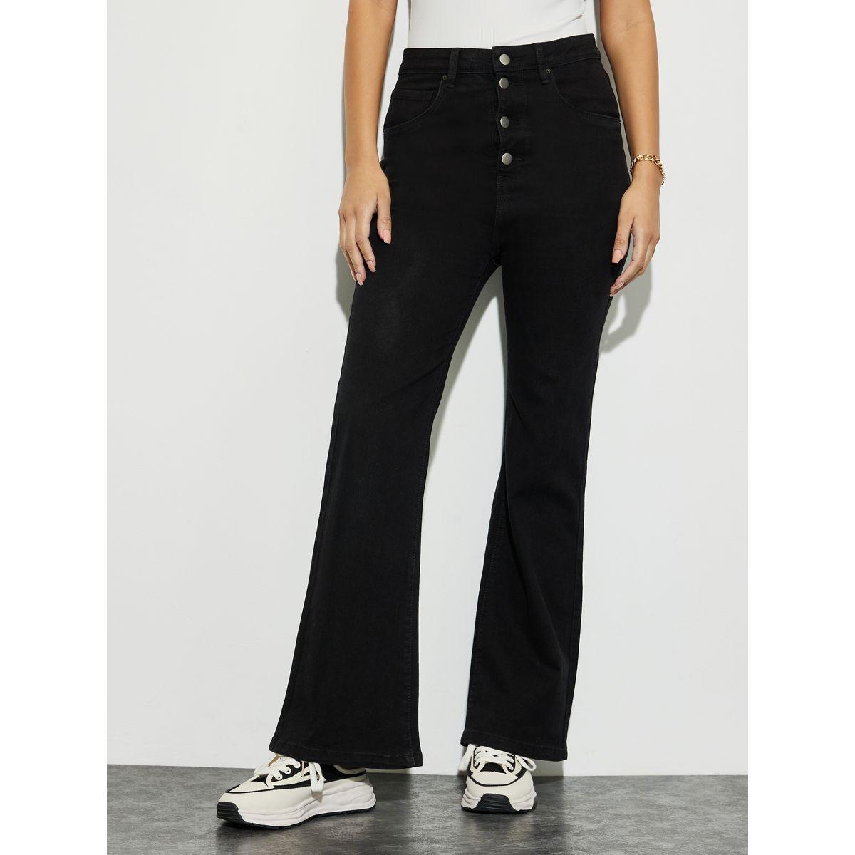 Styli High Rise Stretch Flared Fit Jeans-women-clothing-bottoms-jeans-image-2