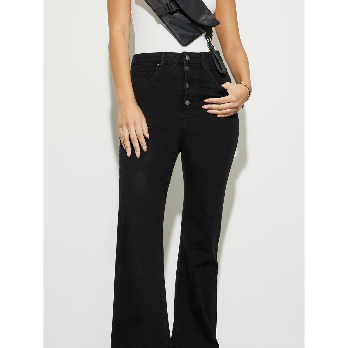 Styli High Rise Stretch Flared Fit Jeans-women-clothing-bottoms-jeans-image-3