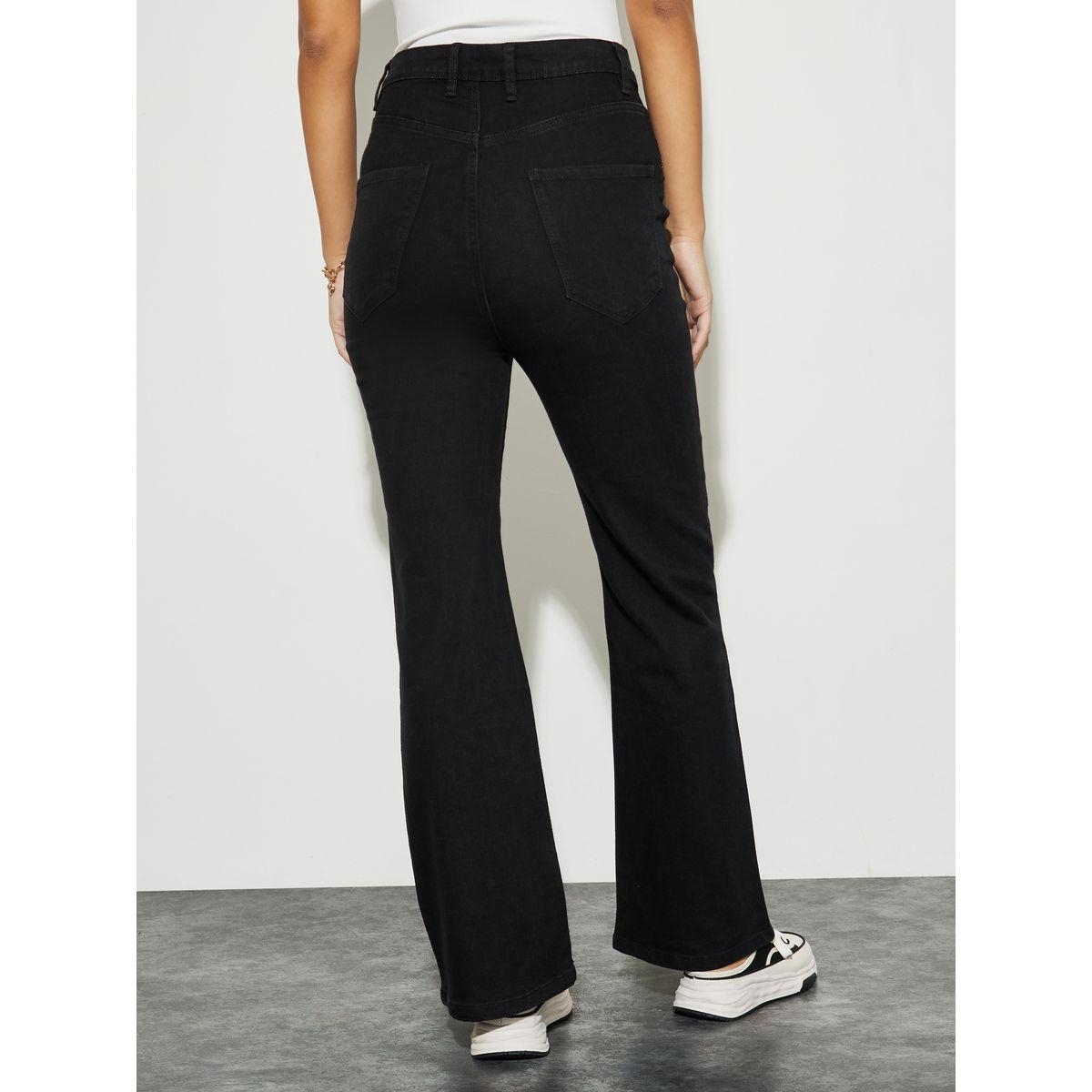 Styli High Rise Stretch Flared Fit Jeans-women-clothing-bottoms-jeans-image-5