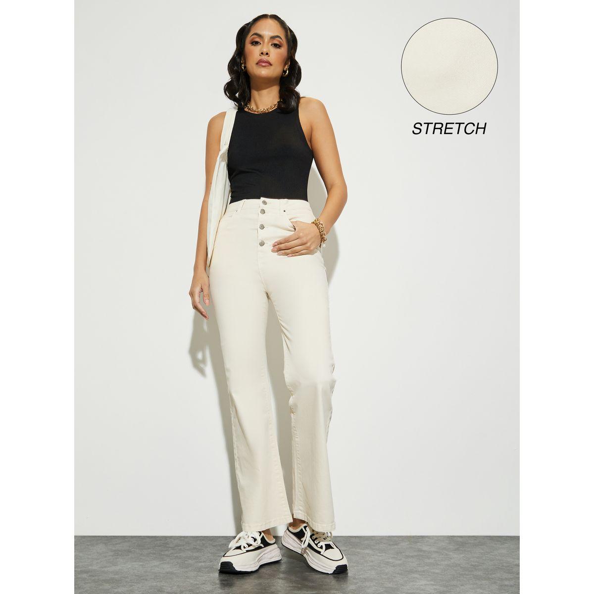 Styli High Rise Stretch Flared Fit Jeans-women-clothing-bottoms-jeans-image-1
