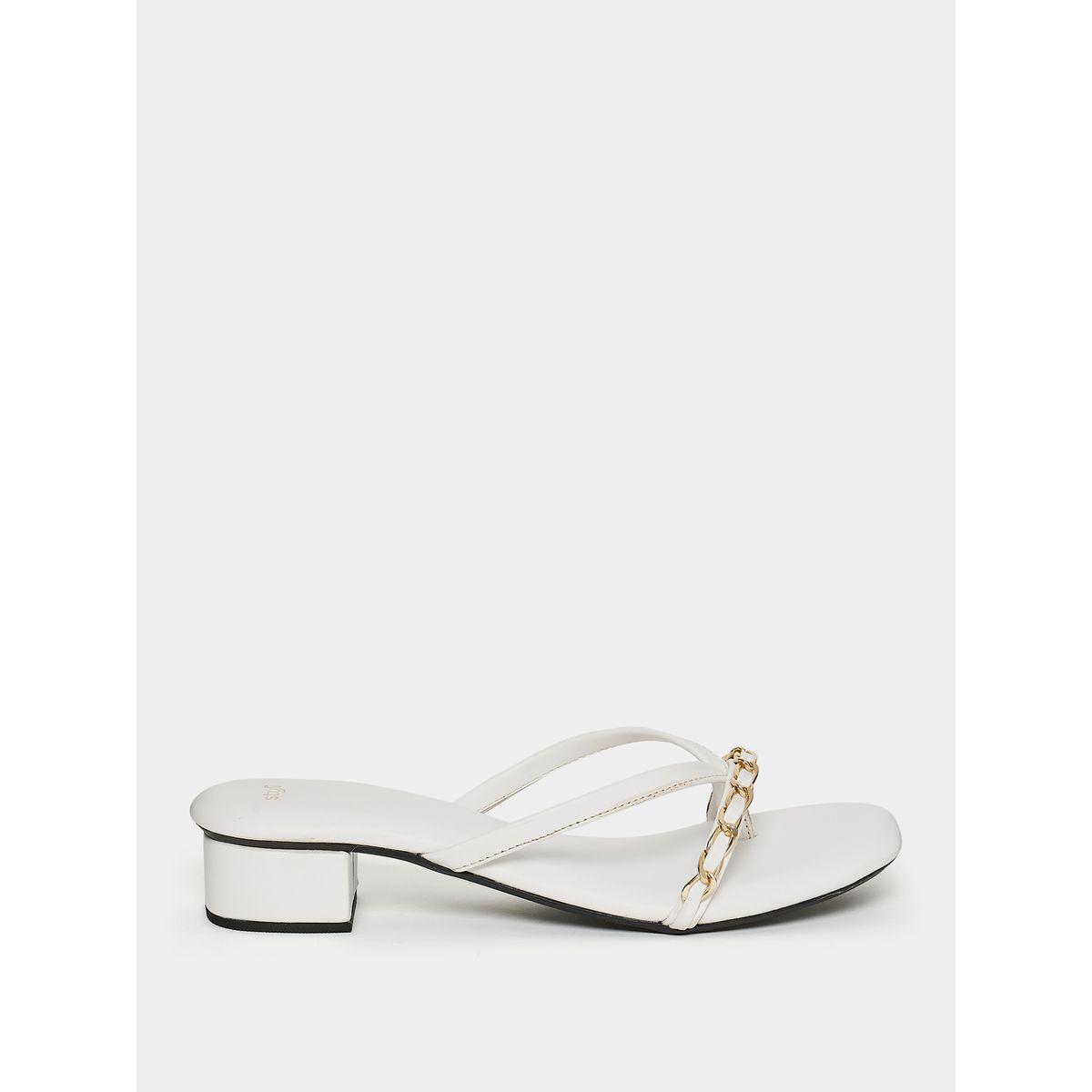 Styli Chain Detail Strap Sandal-women-shoes-sandals-flats-image-1