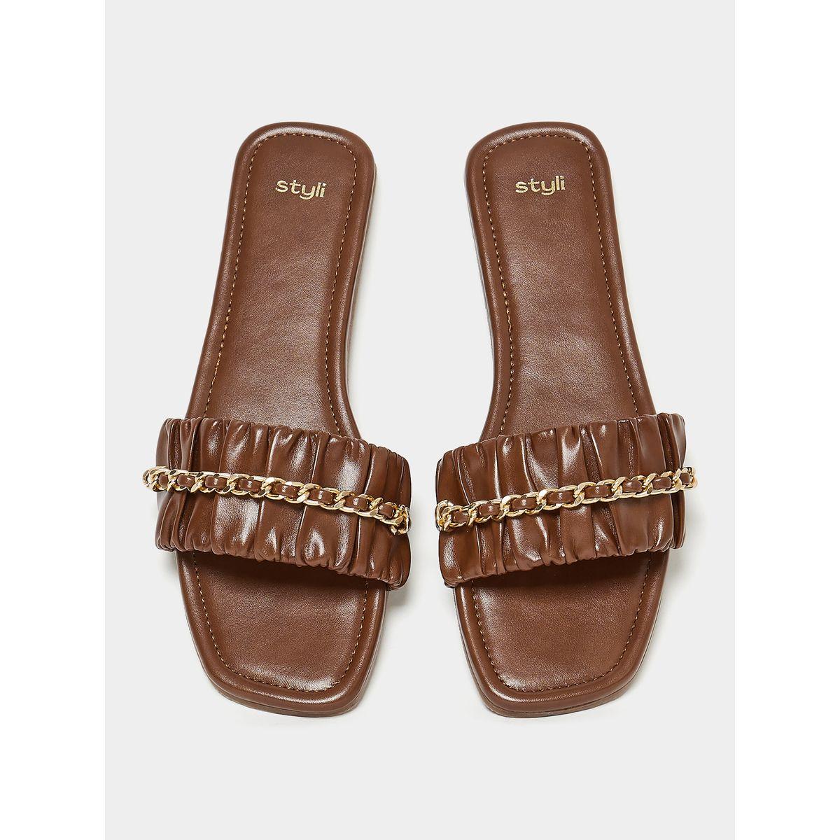صندل فلات كاجوال-women-shoes-sandals-flats-image-3