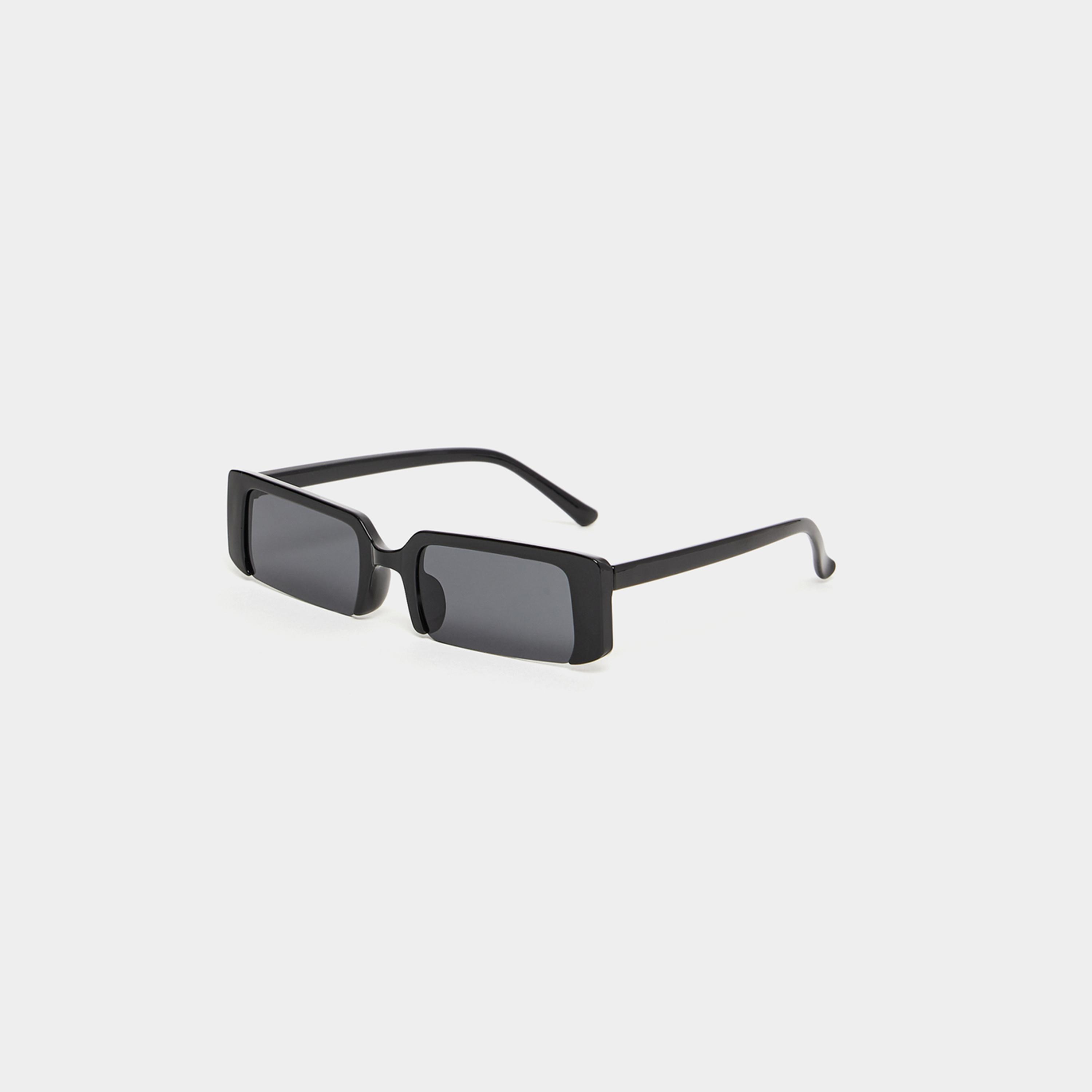 Styli Semi Rim Rectangular Frame Sunglasses-women-sunglasses-image-1