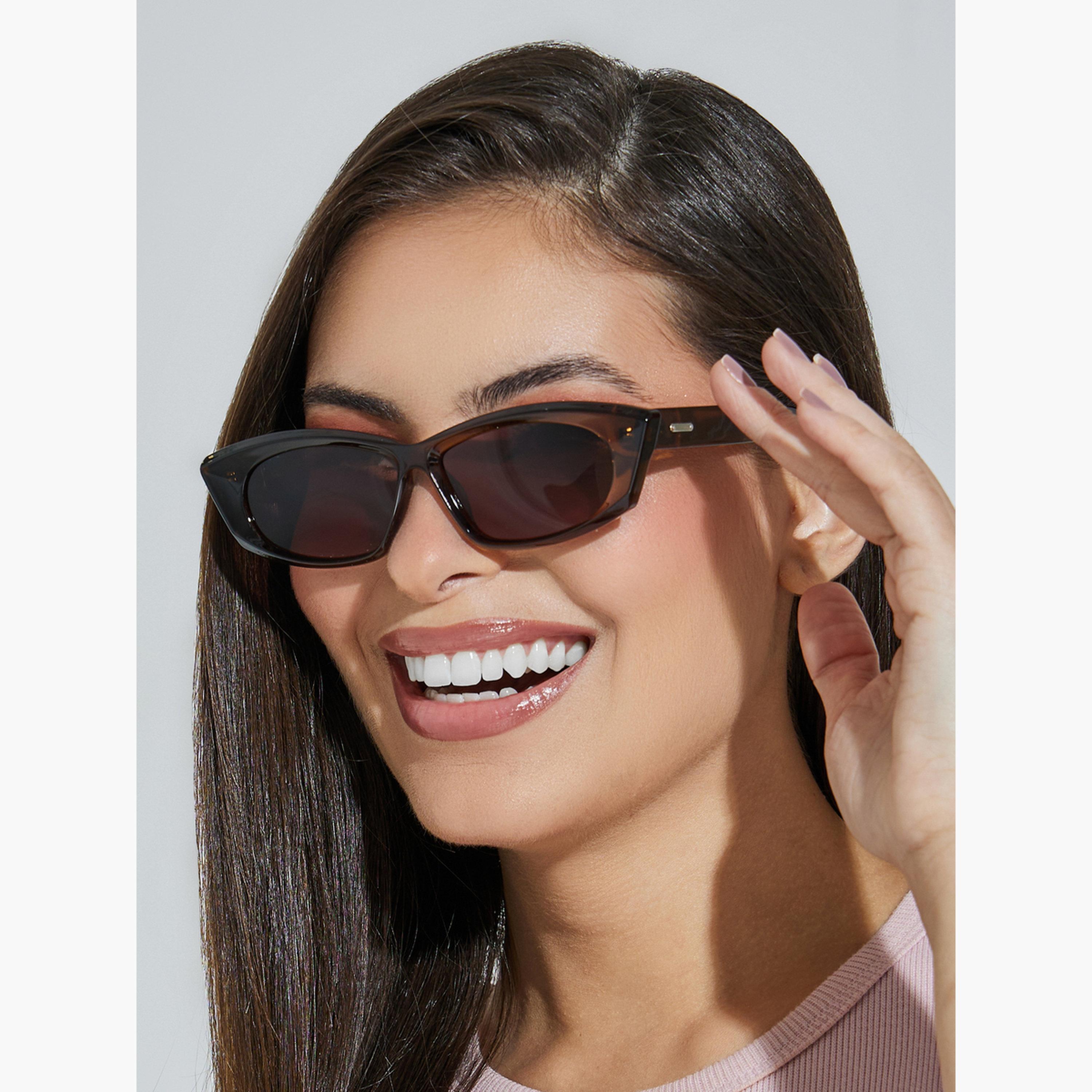Styli Pointy Oval Frame Sunglasses-women-sunglasses-image-2