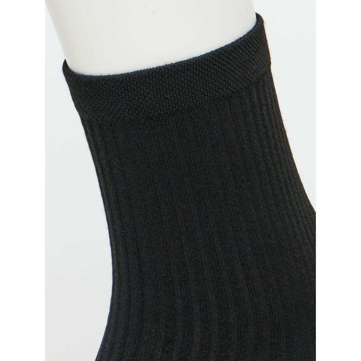 Styli Pack of 5 - Solid Ankle Length Socks-women-socksandstockings-image-3