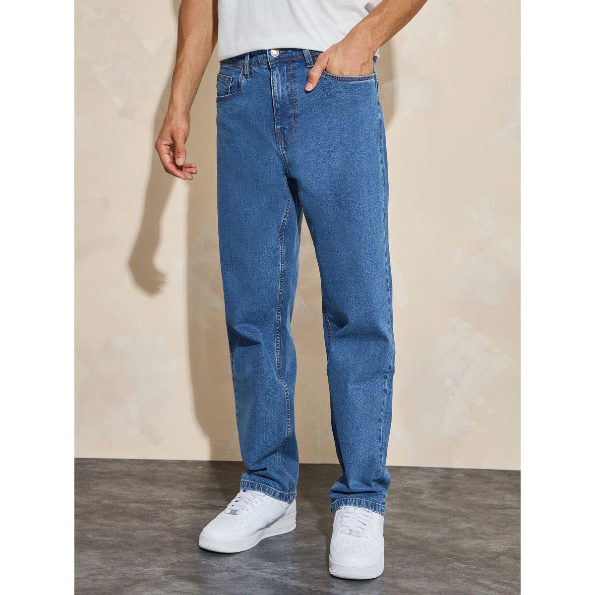 Styli Cotton Stretch 5-Pocket Relaxed Fit Jeans-men-clothing-bottoms-jeans-image-2