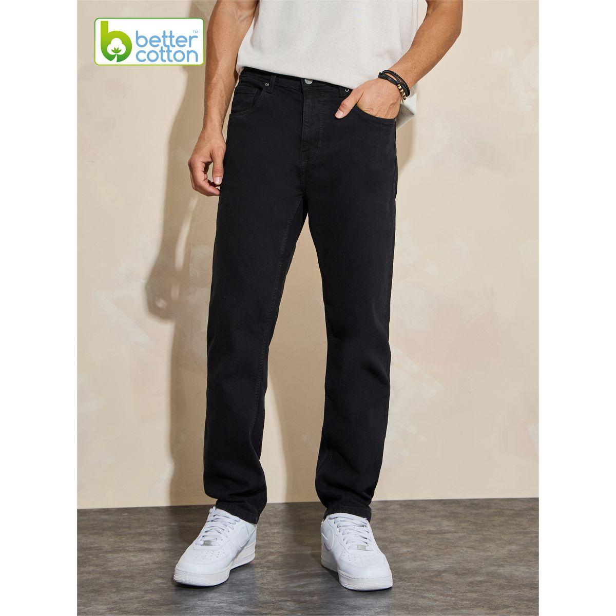 Styli Cotton Stretch 5-Pocket Regular Fit Jeans-men-clothing-bottoms-jeans-image-1