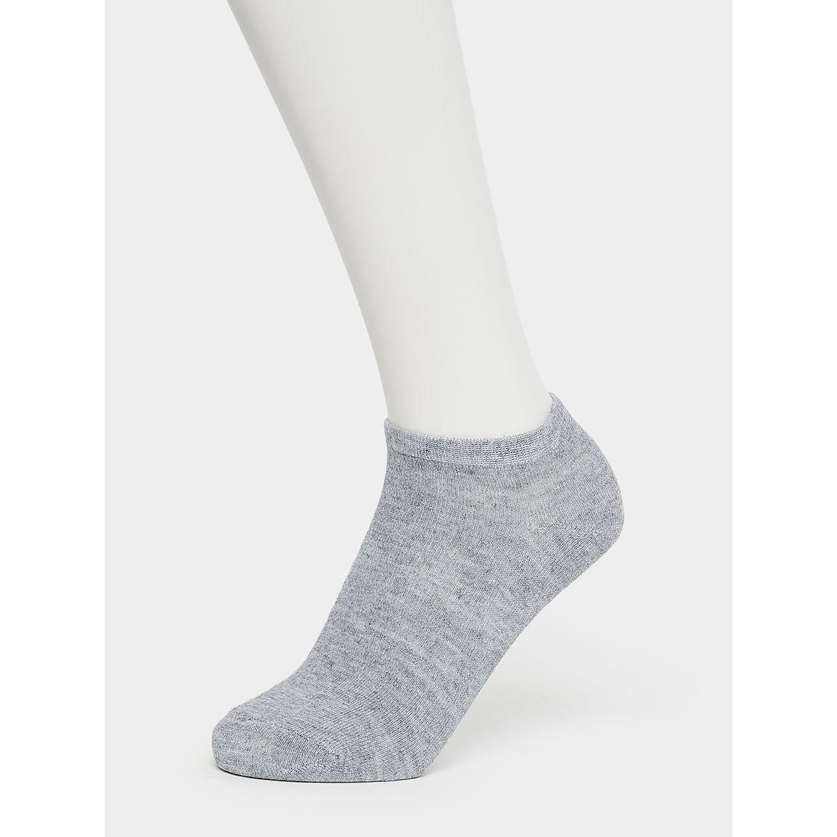 Styli Pack of 3 - Plain Ankle Socks-women-socksandstockings-image-4