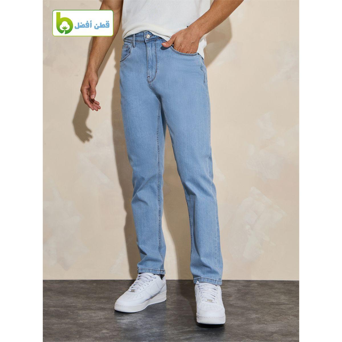 Styli Cotton Stretch 5-Pocket Regular Fit Jeans-men-clothing-bottoms-jeans-image-6