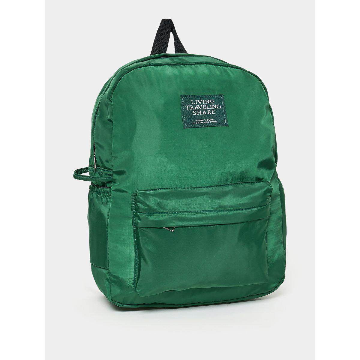 Styli Slogan Print Backpack-women-bagsandwallets-backpacks-image-1