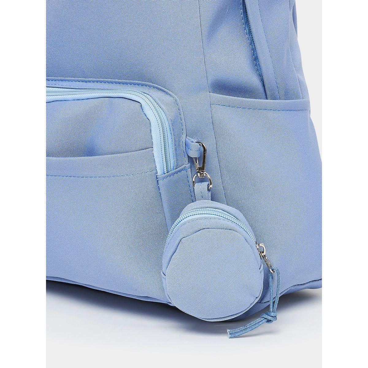 Styli Front Pocket Detail Backpack with Detachable Pouch-women-bagsandwallets-backpacks-image-2