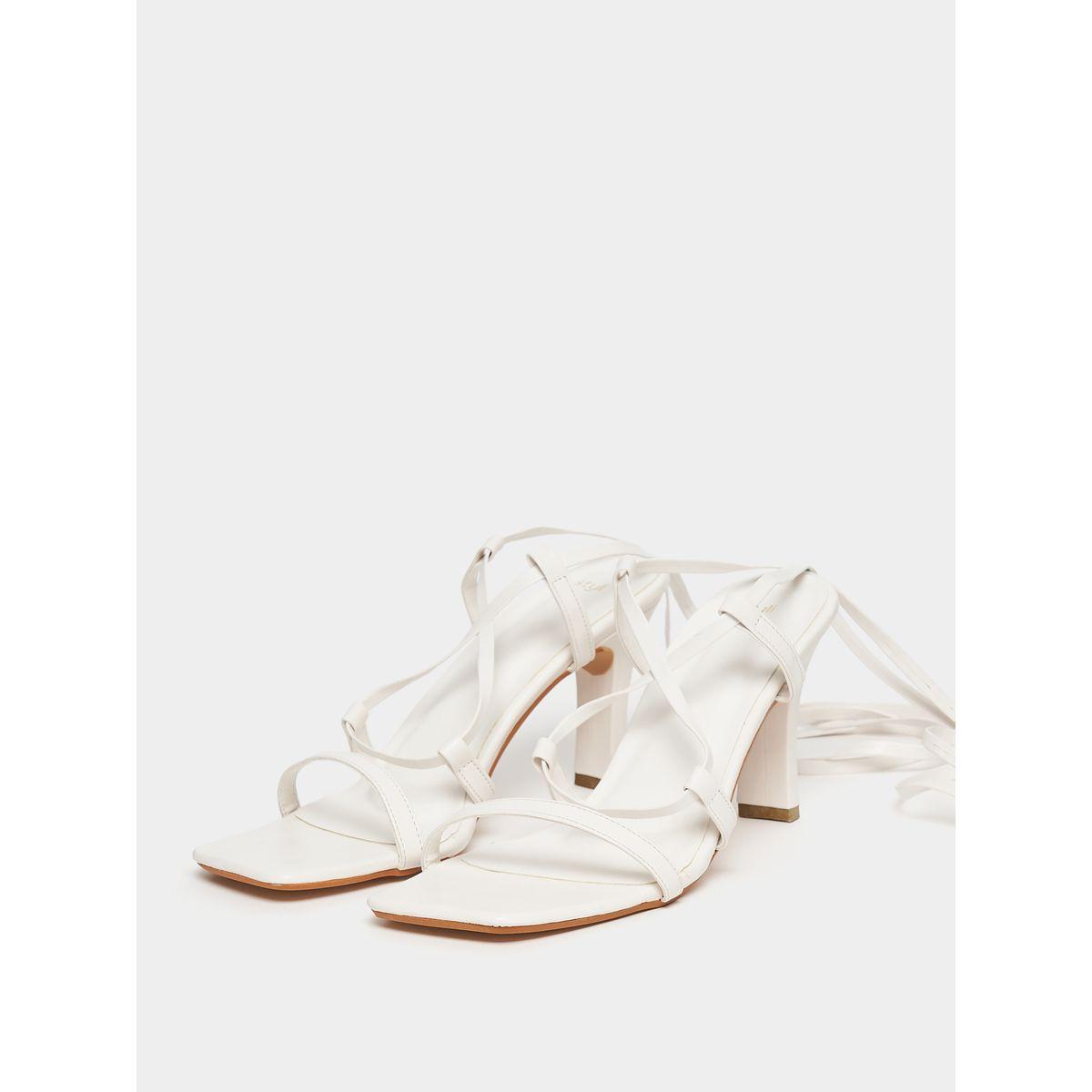 Styli Criss Cross Strap Heel Sandals-women-shoes-heels-image-3