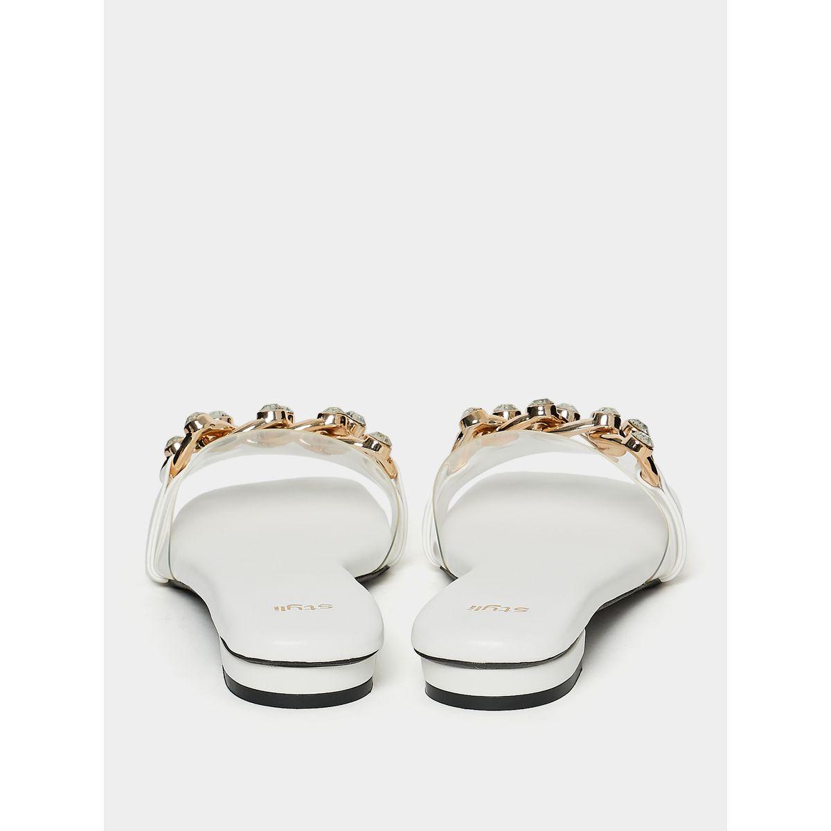 Styli Embellished Flat Sandal-women-shoes-sandals-flats-image-4