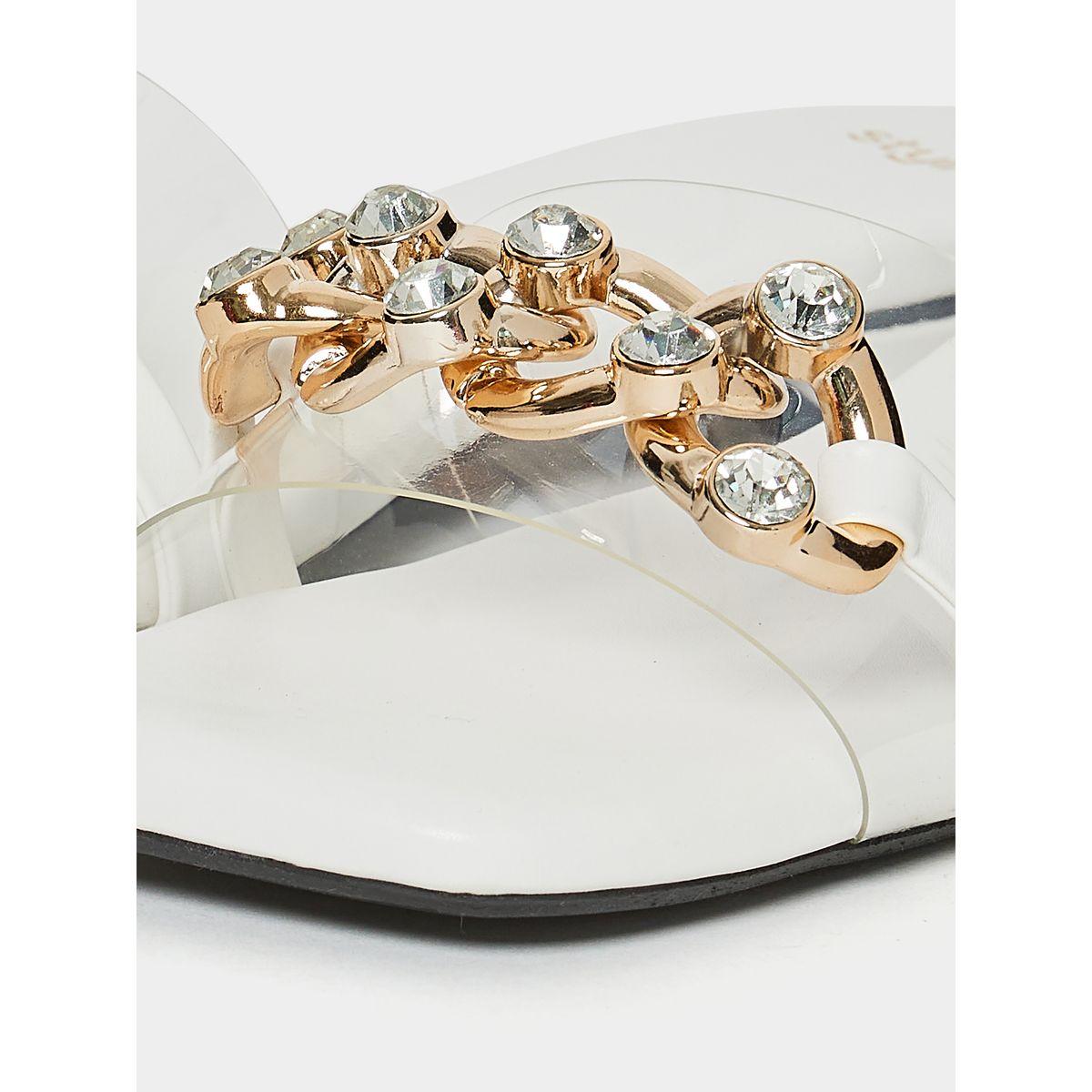 صندل فلات مزين بحلية-women-shoes-sandals-flats-image-6