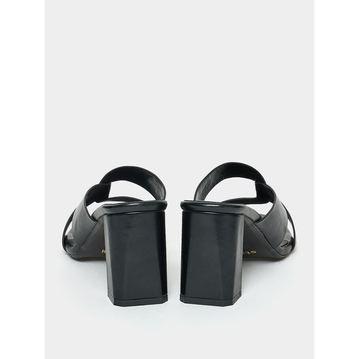Styli Abstract Strap Mid Heel Sandal-women-shoes-heels-image-3