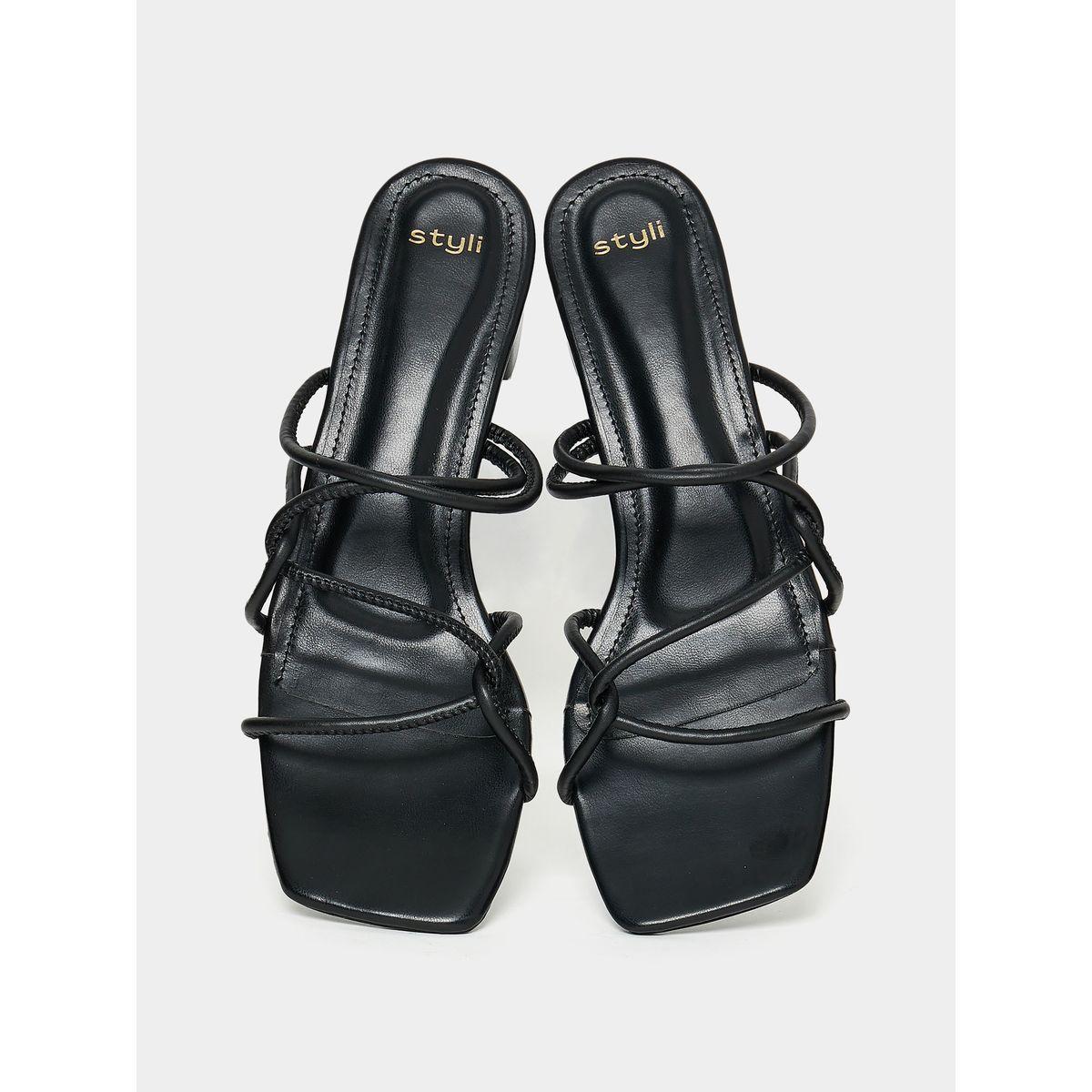 Styli Strappy Block Heel Sandals-women-shoes-heels-image-5