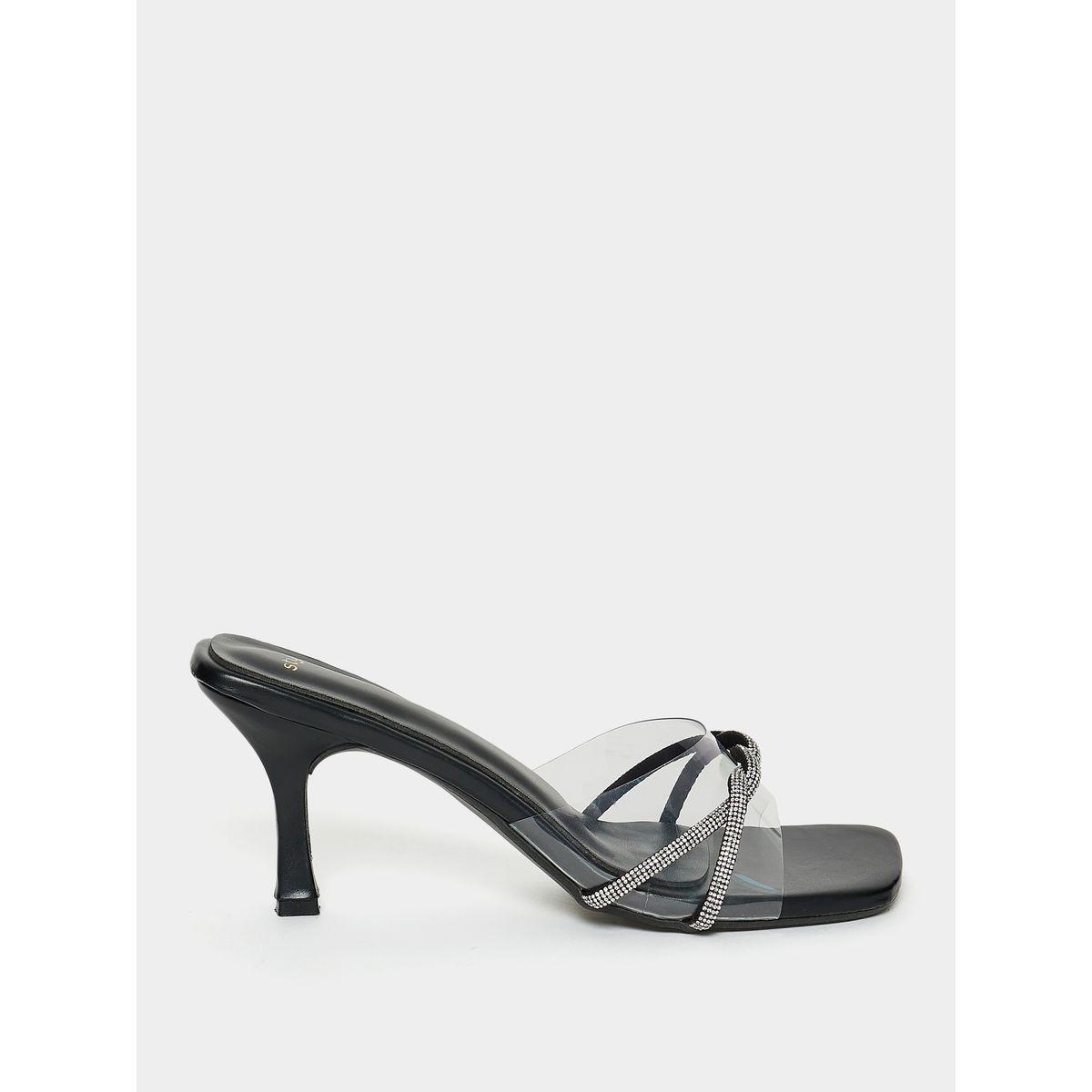 صندل كاجوال بسيور شفافة-women-shoes-heels-image-2
