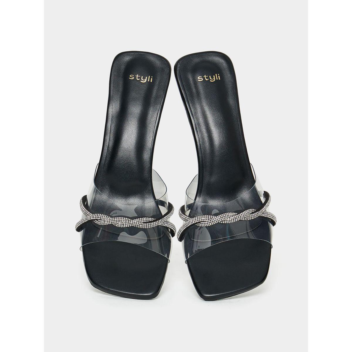 صندل كاجوال بسيور شفافة-women-shoes-heels-image-5