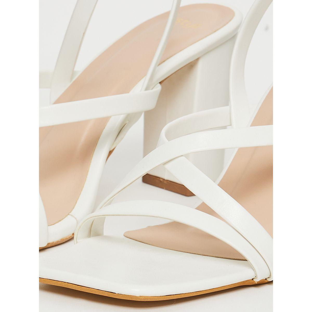 Styli Cross Band Ankle Strap Heel Sandals-women-shoes-heels-image-6