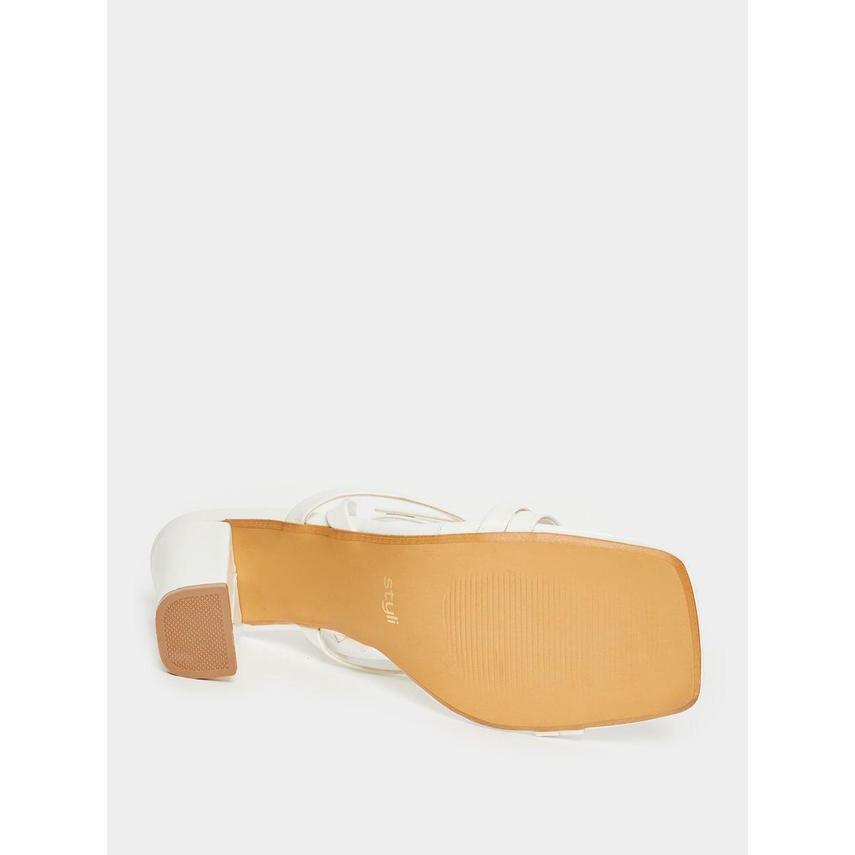 Styli Cross Band Ankle Strap Heel Sandals-women-shoes-heels-image-7
