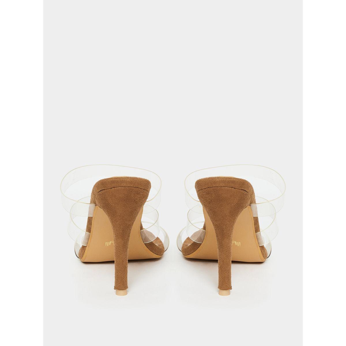 Styli Transparent Strap Pencil Heel Sandals-women-shoes-heels-image-4