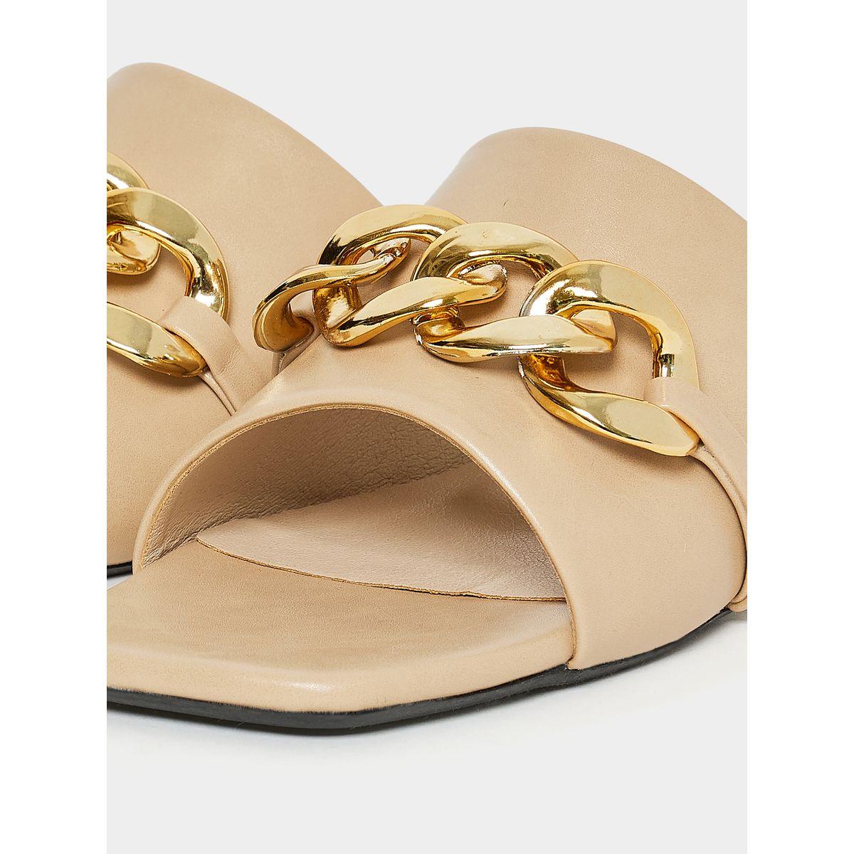 Styli Chain Embellished Heel Sandals-women-shoes-heels-image-6