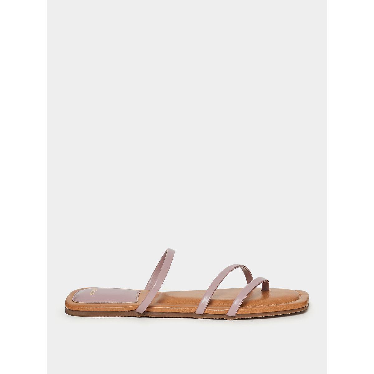 صندل فلات بسيور رفيعة-women-shoes-sandals-flats-image-2
