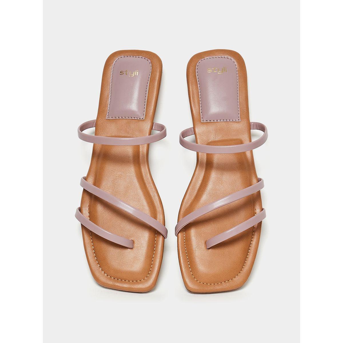 صندل فلات بسيور رفيعة-women-shoes-sandals-flats-image-5