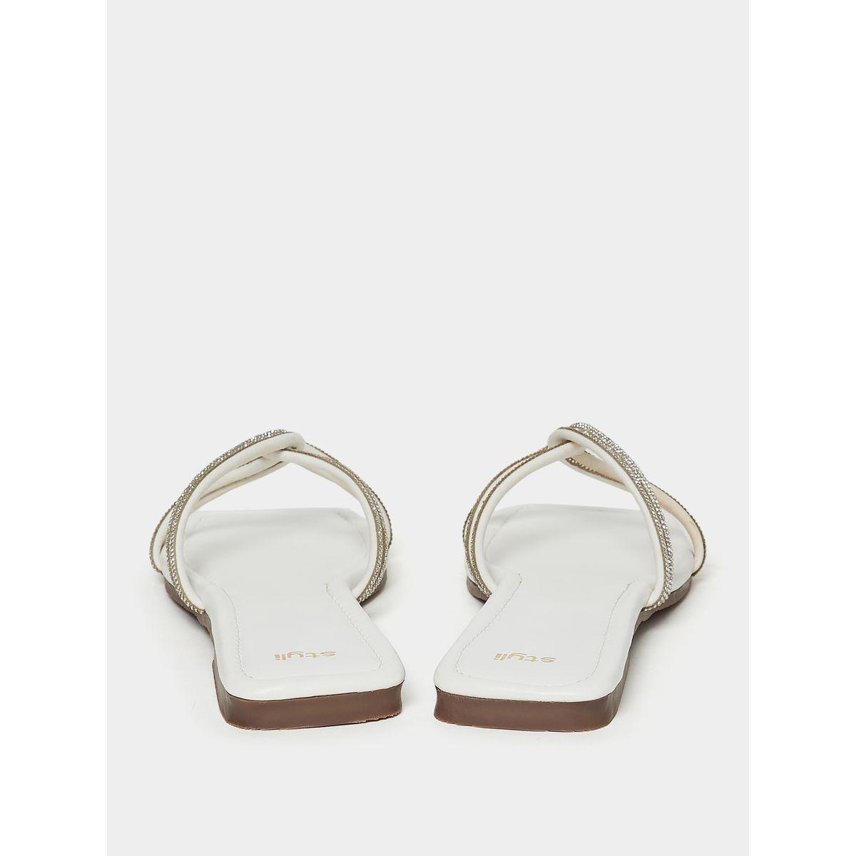 Styli Embellished Band Flat Sandal-women-shoes-sandals-flats-image-3