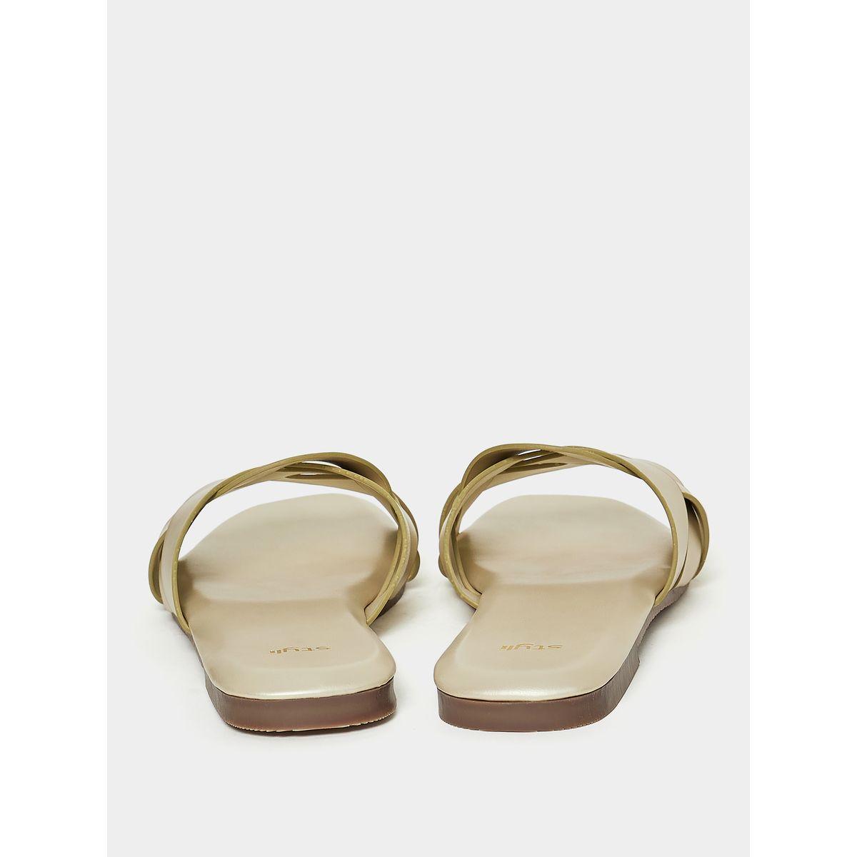 صندل فلات بسيور سميكة-women-shoes-sandals-flats-image-4