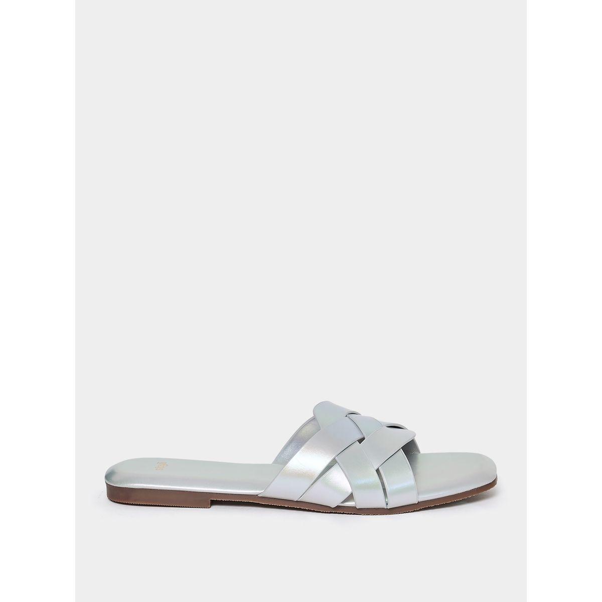 Styli Thick Band Flat Sandal-women-shoes-sandals-flats-image-1
