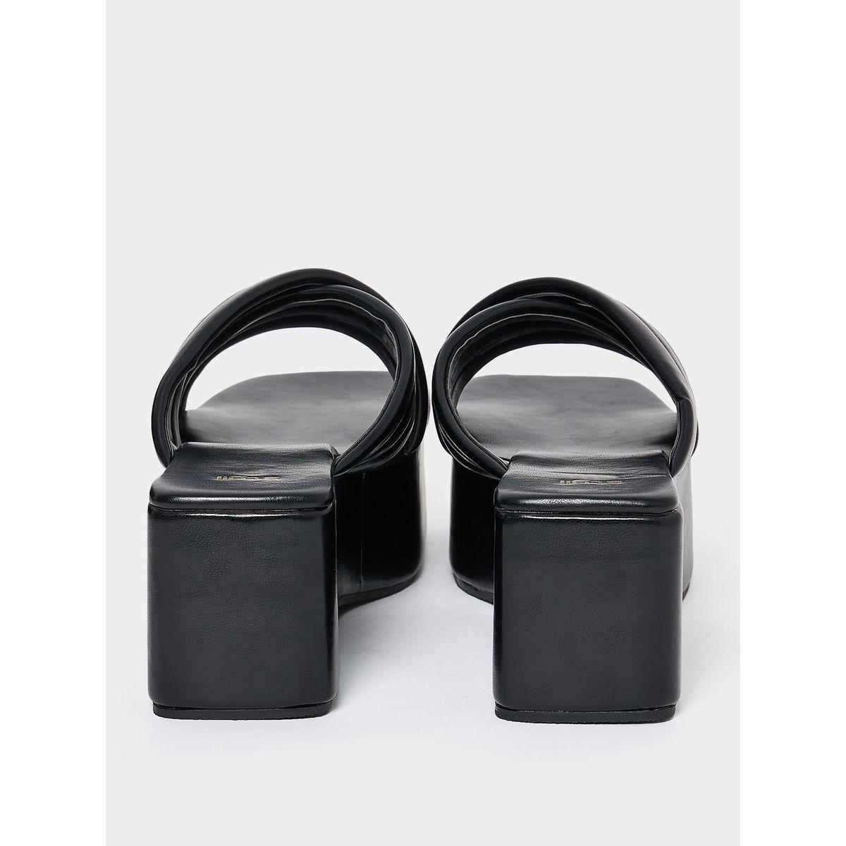Styli Cross Band Platform Sandals-women-shoes-heels-image-4