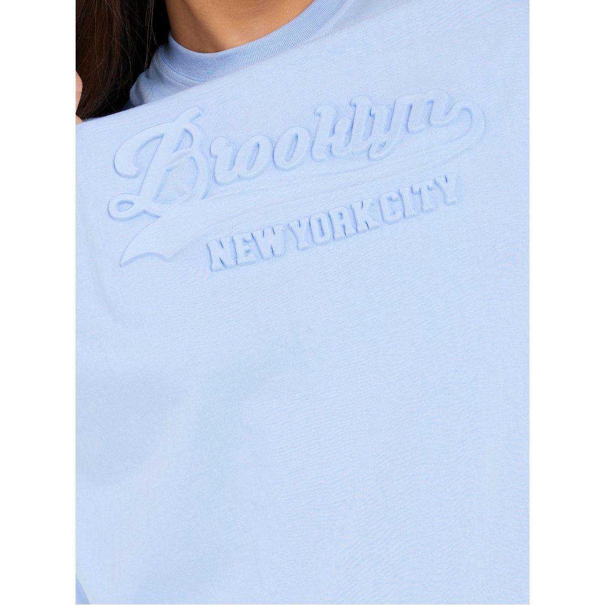 Styli Elevate Oversized Drop Shoulder Embossed Print T-Shirt & Jogger Co-Ords-women-clothing-coordsets-image-5