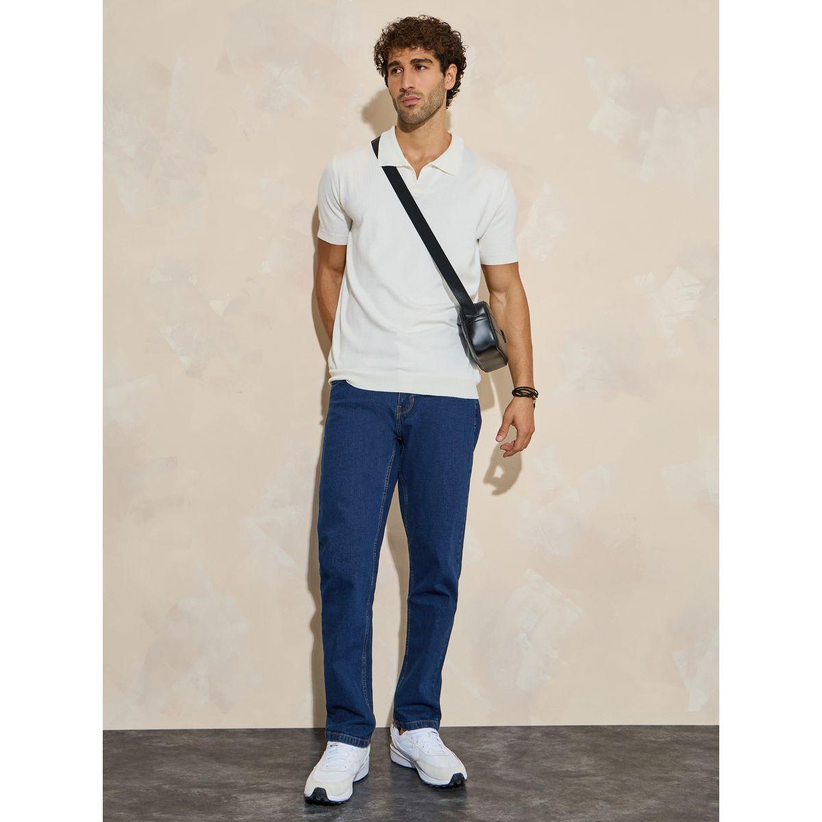 Styli Cotton Stretch 5-Pocket Regular Fit Jeans-men-clothing-bottoms-jeans-image-2
