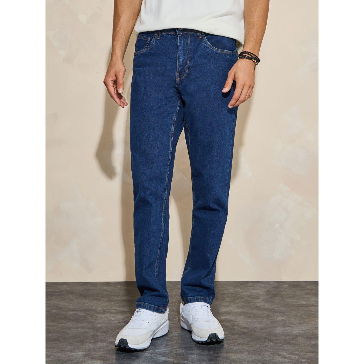 Styli Cotton Stretch 5-Pocket Regular Fit Jeans-men-clothing-bottoms-jeans-image-3