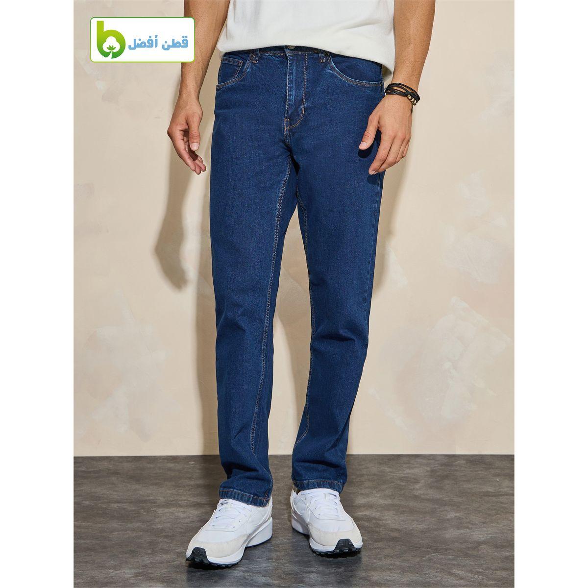 Styli Cotton Stretch 5-Pocket Regular Fit Jeans-men-clothing-bottoms-jeans-image-7