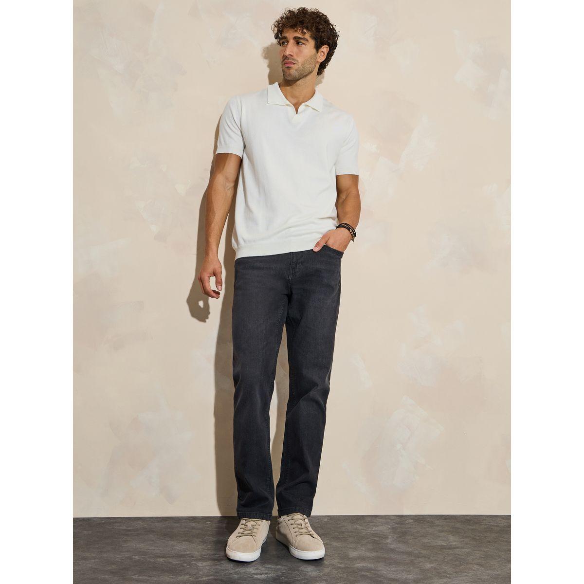 Styli Cotton Stretch 5-Pocket Regular Fit Jeans-men-clothing-bottoms-jeans-image-1