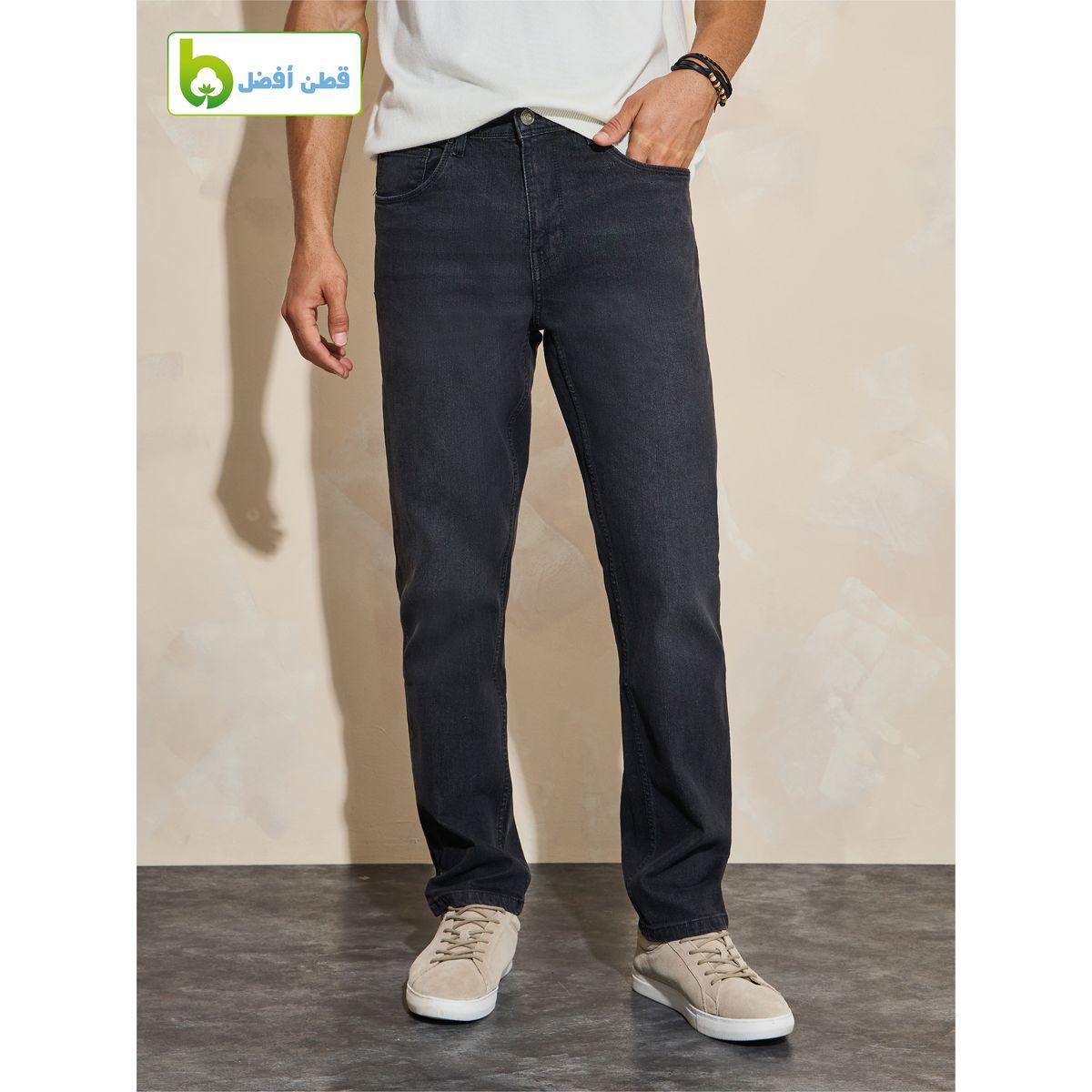 Styli Cotton Stretch 5-Pocket Regular Fit Jeans-men-clothing-bottoms-jeans-image-6