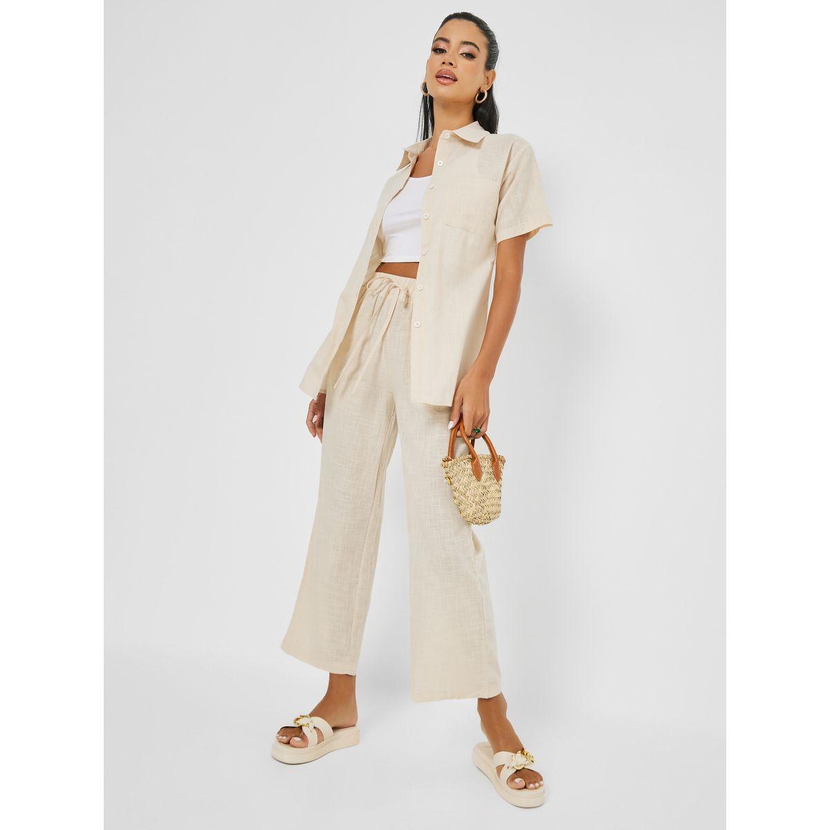 طقم منسق من ( بنطال + بلوزة )-women-clothing-coordsets-image-1