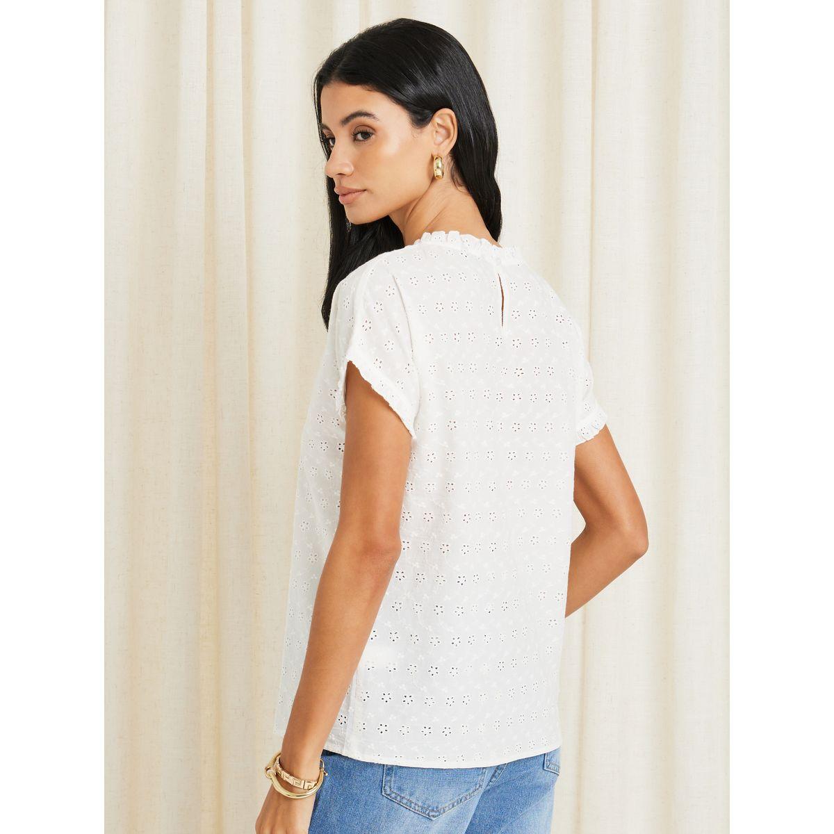Styli Cotton Schiffli Regular Fit Blouse-women-clothing-shirtsandblouses-blouses-image-5