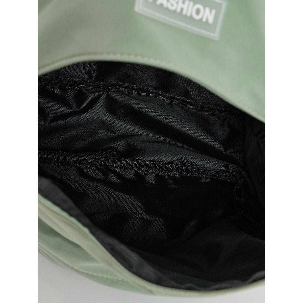 Styli Solid Pocket Detail Backpack-women-bagsandwallets-backpacks-image-4
