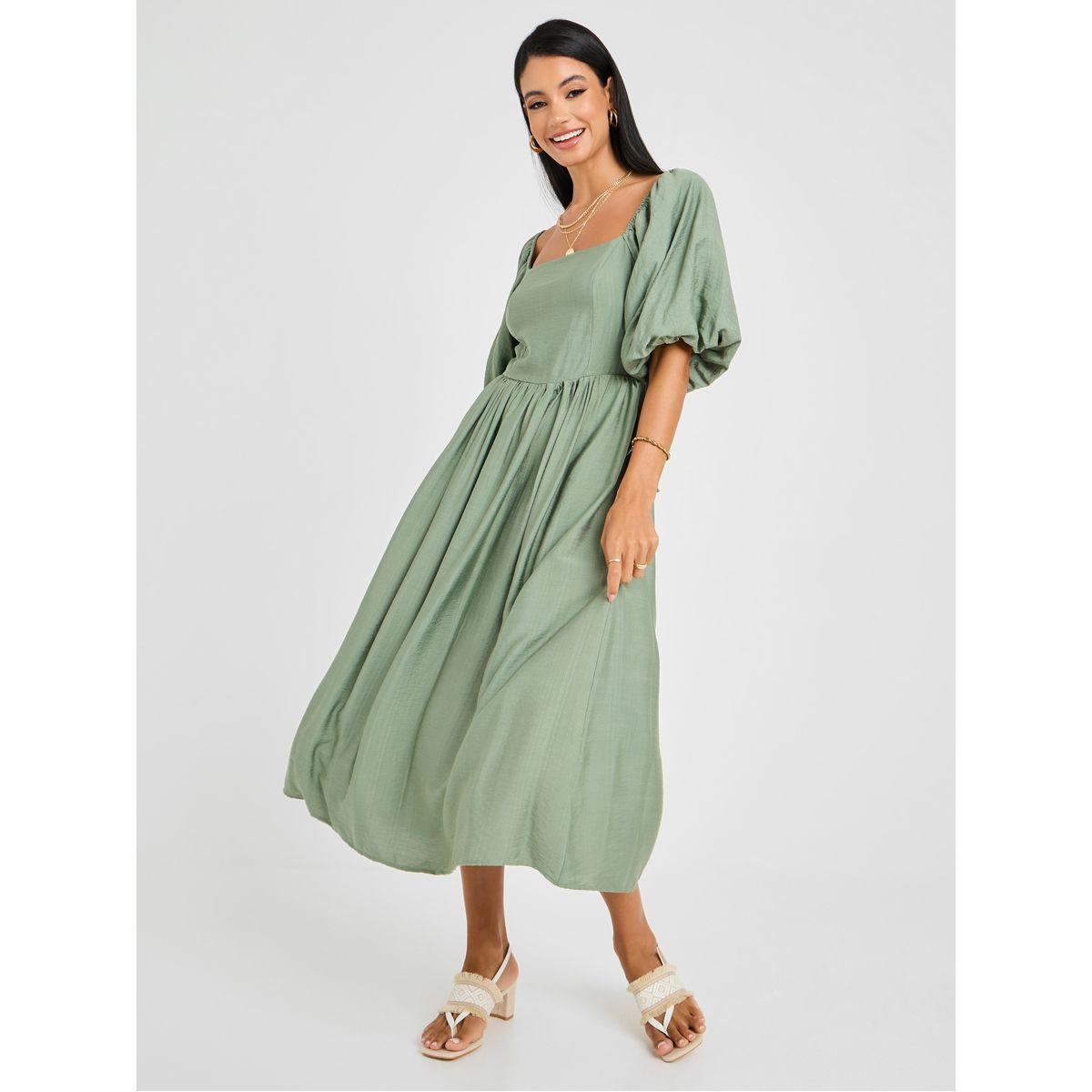 فستان ميدي برقبة واسعة وجيوب-women-clothing-dresses-image-3