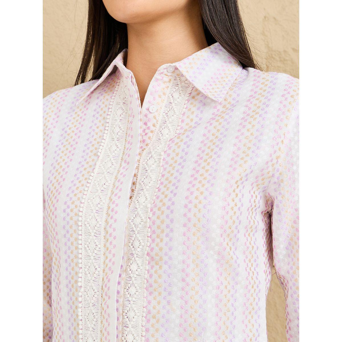 Styli Embroidered Pattern Shirt Maxi Dress-women-clothing-dresses-image-3
