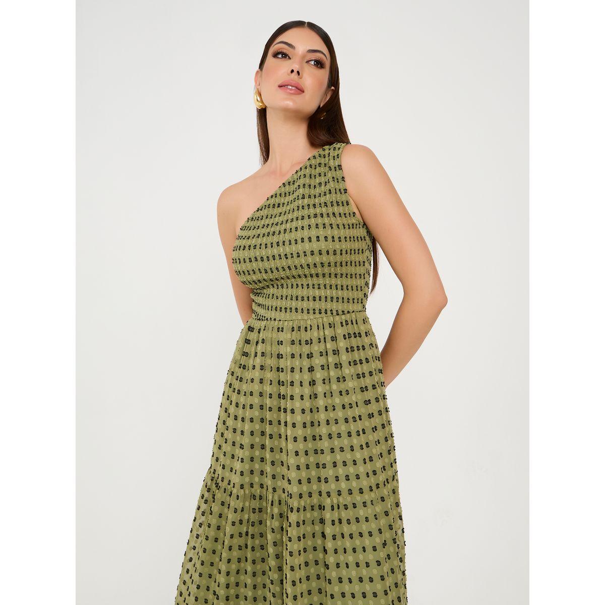Styli One Shoulder Dobby Tiered Maxi Dress-women-clothing-dresses-image-2