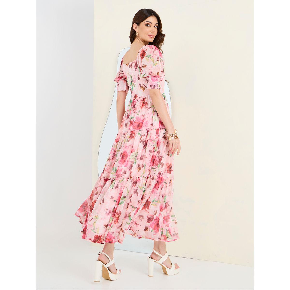 فستان طويل بياقة على شكل قلب-women-clothing-dresses-image-4
