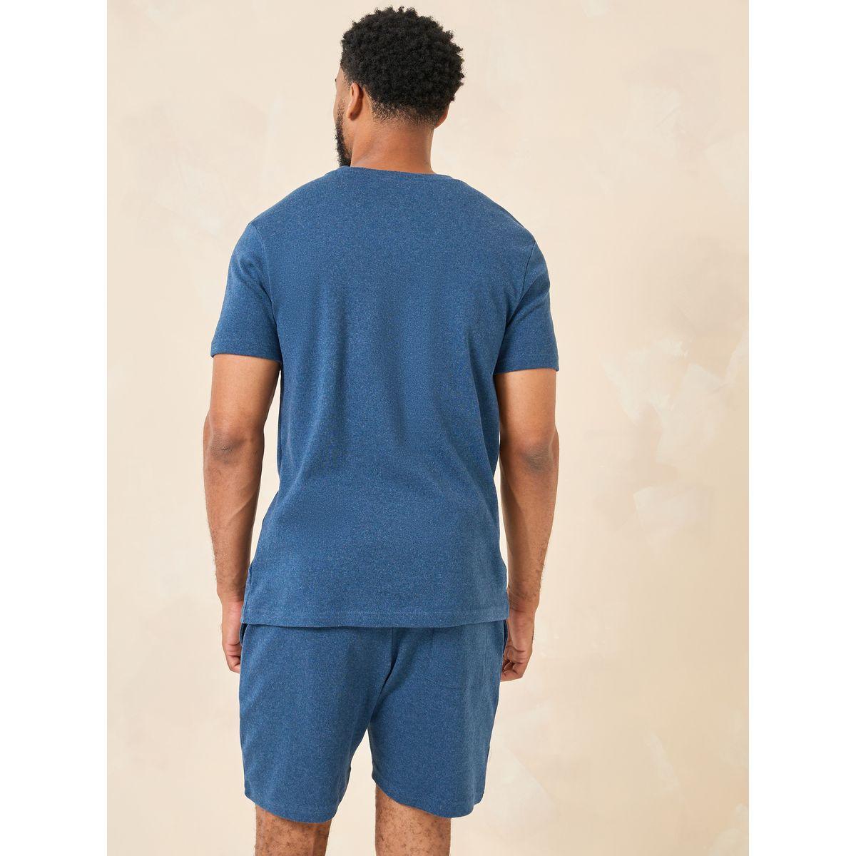 طقم منسق من ( شورت + تيشيرت )-men-clothing-coordsets-image-6