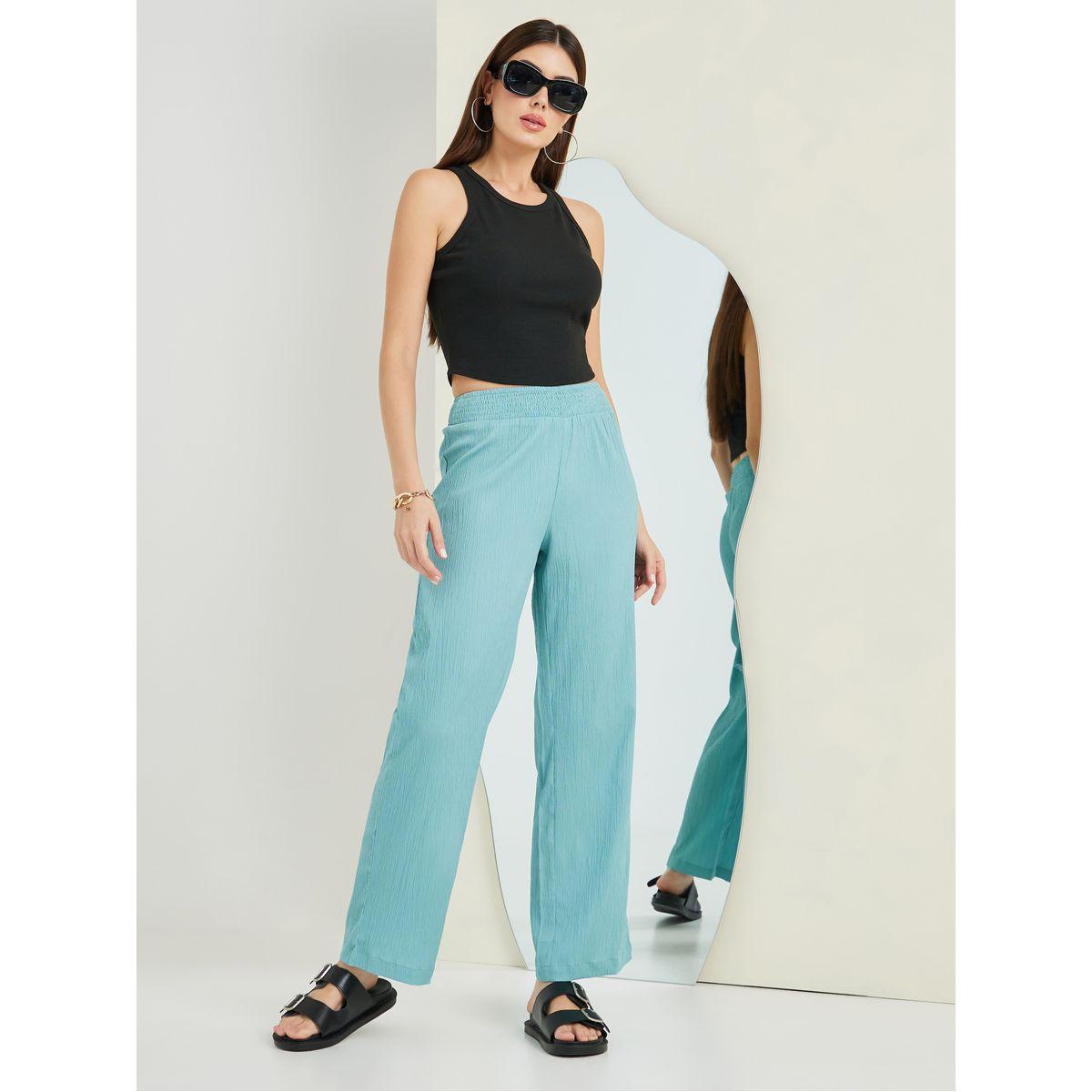 بنطال بقصة أرجل مستقيمة-women-clothing-bottoms-trousers-image-1