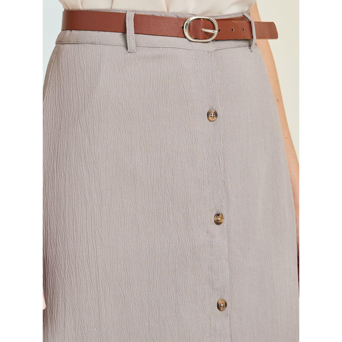 Styli Crinkle Textured Maxi Skirt with Belt-women-clothing-bottoms-skirts-image-3